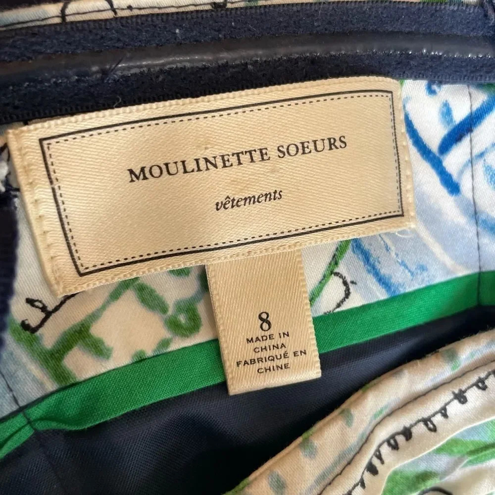 ANTHROPOLOGIE Moulinette Soeurs Donau Dress Sweetheart Size 8 - Picture 2 of 5